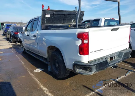 2019 Chevrolet Silverado 1500 Work Truck from USA, damaged, VIN 1GCRWAEF6KZ274889